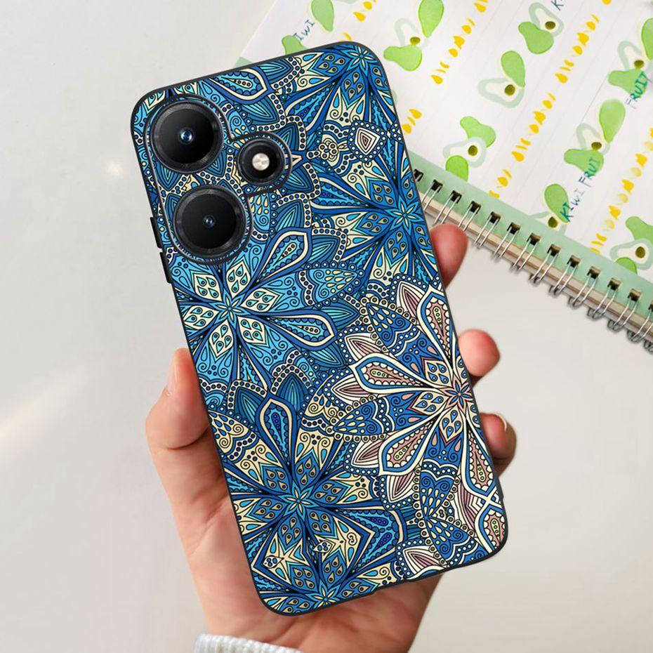 Милый Чехол Для Телефона Для Infinix Hot 30i Hot30 30 Play NFC 2023 Мягкий Силиконовый ТПУ Задняя Крышка Для Infinix Hot30i Hot 30 30Play