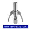 Mini Grease Gun Coupler 10000PSI Manual Grease Pump Head Syringe Lubrication Nozzle Oil Pump Filling Tool Grease Injector Nipple