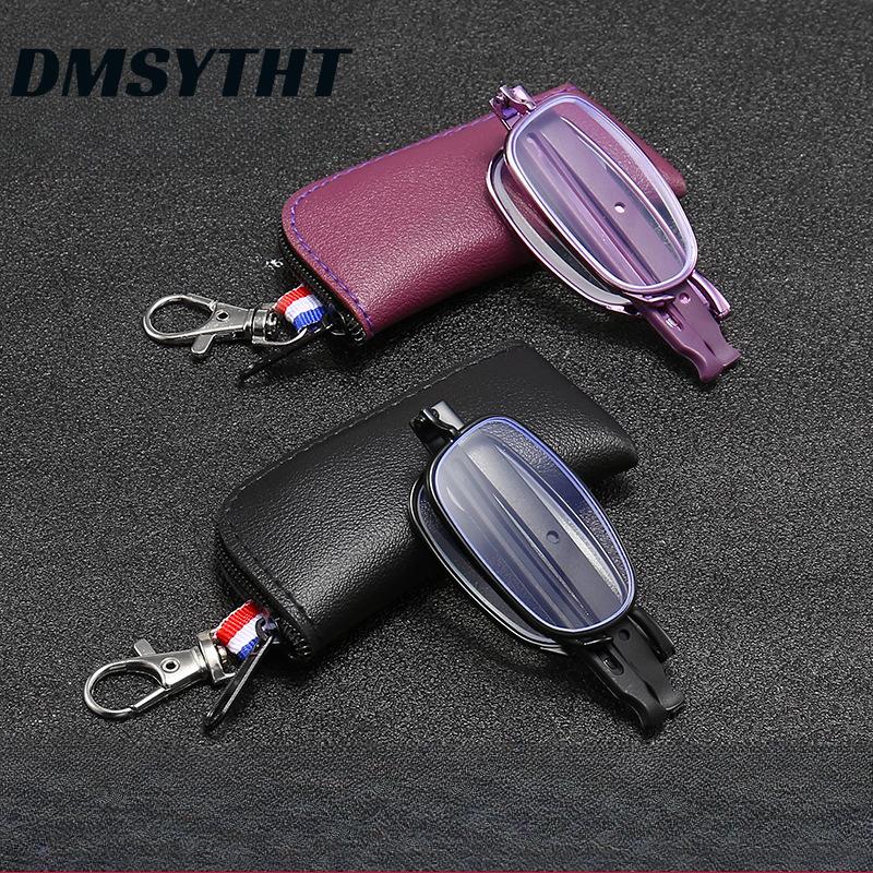 Foldable Telescopic Men Women Presbyopic Glasses Portable Bag Anti Blue Light Eyewear Reading Eyeglasses Men