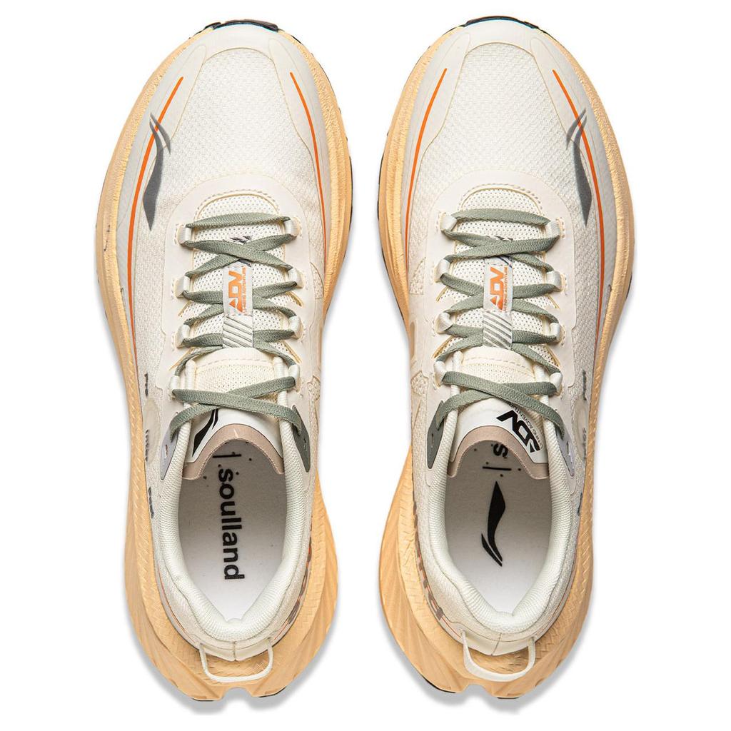 Кроссовки для бега Soulland X Li Ning Stability Support Shock Absorbation Non-Slip Rebound Low-Top для мужчин Кроссовки для бега Off-White ARNU003-22