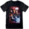 Jujutsu Kaisen Power Мужская футболка с коротким рукавом ОбычныйОбычная посадка Черный