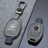 CRT1 Alloy Style Car Key Case Cover Shell Fob For Mercedes Benz A B C E G Class C200 C300 E350 W205 E260L GLK A45 AMG BGA Accessories