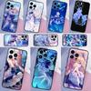 Чехол для телефона Genshin Impact Сангономия Кокоми Для iPhone 16 15 14 12 11 13 Pro Max 12 13 mini XR 15 16 Plus 16e Защитный корпус