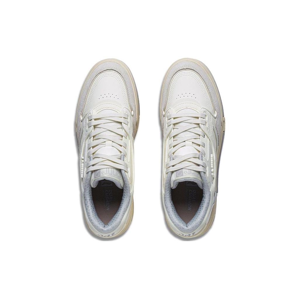 Li Ning 001 BTC Trendy Fashion Slip Resistant Durable Low Top Skate Shoes Men Skate Shoes Off-White AGCT007-2