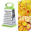 Терка для сыра с ручкой из нержавеющей стали, терка для продуктов для имбиря, картофеля