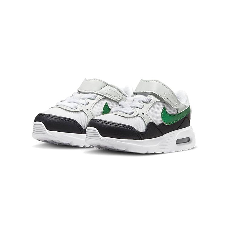 Nike Детские кроссовки Air Max SC TD White Gorge Green Black Pure-Platinum CZ5361-112