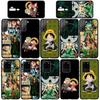 Чехол для телефона Samsung Galaxy S25 S24 S23 iPhone 16 15 Redmi Note 14 13 12 16E 11 Pro Max XR OPPO Moto Huawei Cute Luffy One Piece Roronoa Zoro Cover