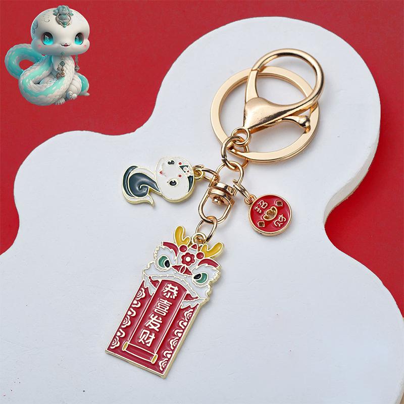 Подвеска на сумку «Год змеи» на празднование весеннего фестиваля в честь китайского Нового года