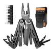 160мм многофункциональные портативные плоскогубцы тиски 28в1 измерительная линейка пила складные нержавеющие антикоррозийные инструменты для кемпинга на открытом воздухе