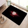 Athletic Club Bilbao Rectangular Doormat Red White Stripes Football Logo Non Slip Floor Mat Soccer Fan Entrance Home Decor