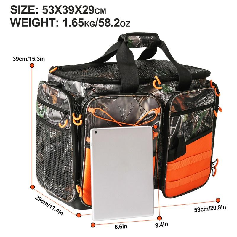 Сумки для рыболовных снастей, сумки для рыболовных снастей, портативный органайзер для рыбалки, сумка через плечо, рыболовные инструменты для рыбалки