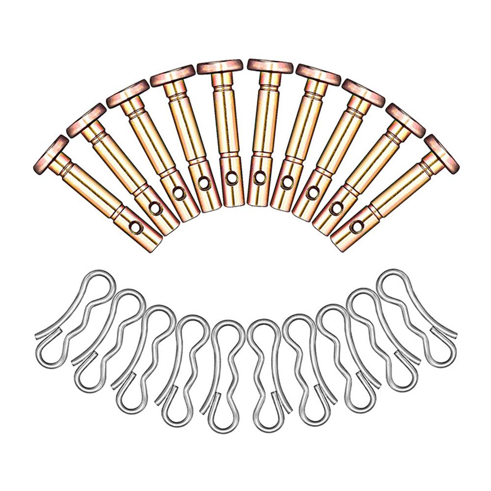 Новые 10 пар срезных штифтов и шплинтов для замены 738-04124A и 714-04040