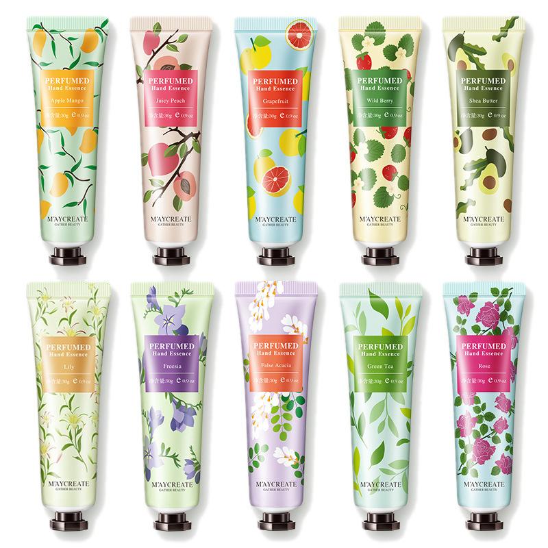 Крем для рук с фруктово-цветочной эссенцией, увлажняющий, стойкий, насыщенный аромат