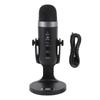 USB Condenser Microphone USB Type C Wired Gaming Microphone with Desktop Stand for Streaming