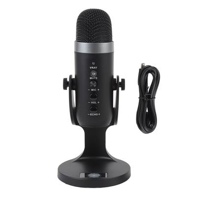 USB-конденсаторный микрофон USB Type C проводной игровой микрофон с настольной подставкой для потоковой передачи