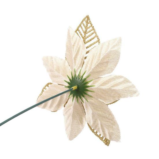 10 Pcs Christmas Metal Elastic Flower Spring Clips Mini Clips Stainless Lightweight Reusable No Deformation