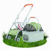 1pcs Portable Pet Stroller Suitable for Travel Washable Pet Stroller Cat and Dog Stroller Lightweight and Foldable Pet Cart