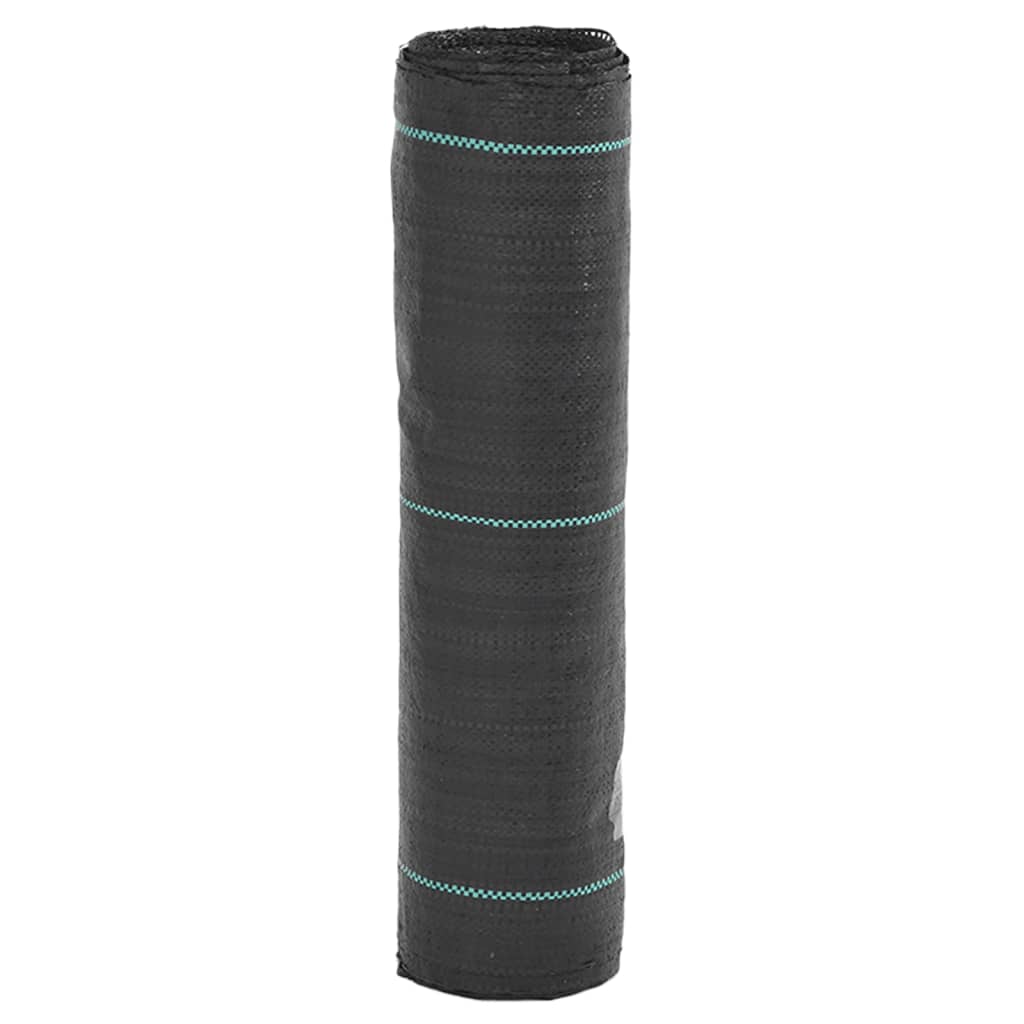 Vidaxl Agrowłóknina Antychwastowa, Czarna, 0,5X10 M, Pp