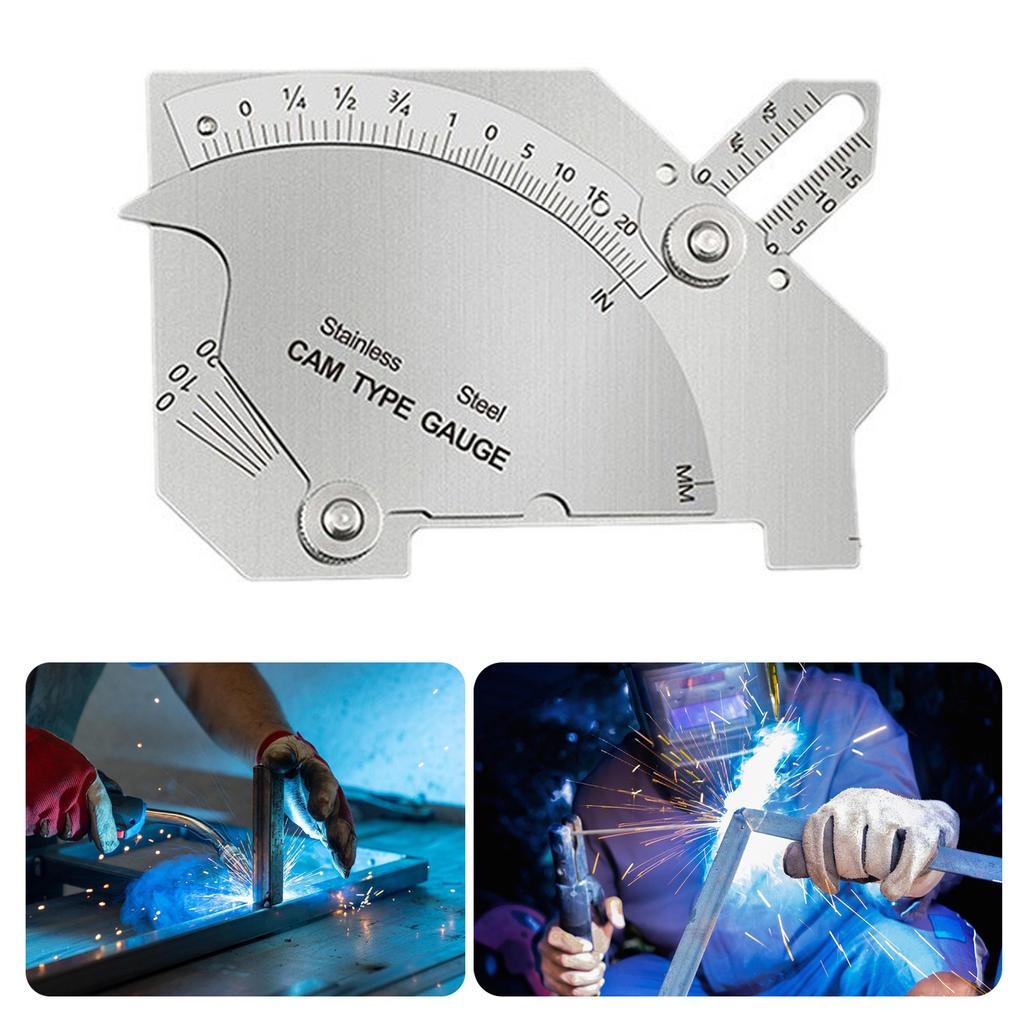 Инструмент для контроля сварных швов из стали для точного контроля сварных швов и измерения углов скосов и углов кромок