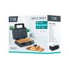 Waffle Maker 2 Waffle Squares 1000W Teesa High Power Non-stick Coating