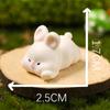 Микропейзаж Милые животные Мультфильм Кролик Садоводство Аксессуары Год Кролика Украшения