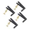 3/4 and 4/4 Cello Fine Tuners, String Adjusters, Durable, Stringed Instrument, Set of 4, Black