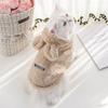 Autumn Winter Pet Puppy Cat Clothes Plush Jacket Fashion Coat