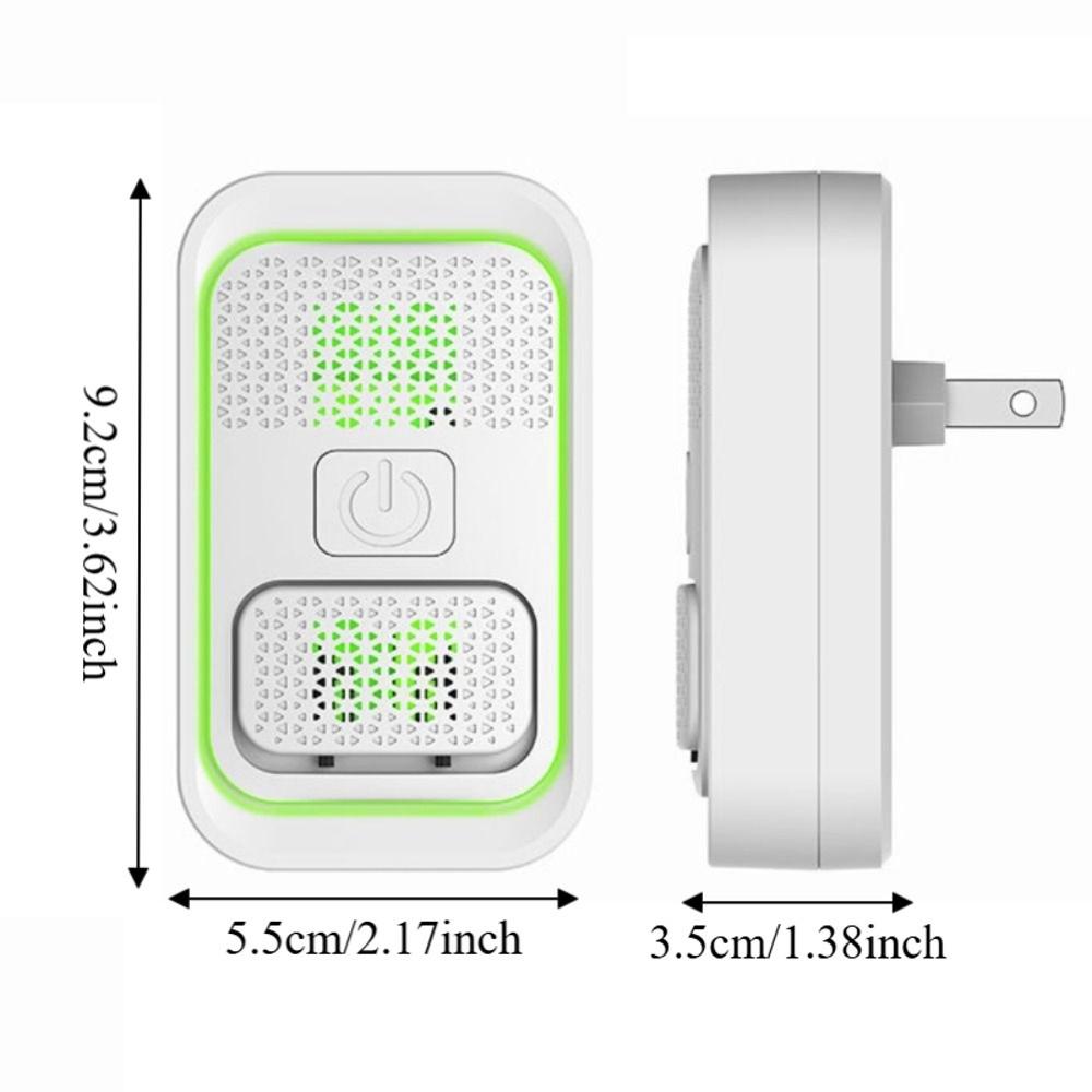 Portable Air Cleaner US UK EU Plug Plug-In Air Purifier Negative Ion Generator Bedroom