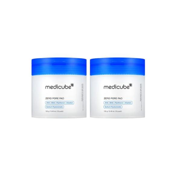 Medicube Zero Pore Pads 2.0, двухтекстурные тонизирующие подушечки для лица для отшелушивания и ухода за порами (3 варианта)