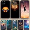 Animal Deer Antlers Phone Case For iPhone Samsung Galaxy Redmi Xiaomi Oppo OnePlus Note S A 7 8 9 10 11 12 13 14 20 21 22 23 53 54 Pro Max Plus Ultra