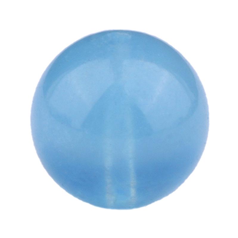 Аквамарин Круглые Рассыпные Бусины - Аксессуары для DIY Ювелирных Изделий