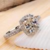 Elegant Fashion Brand Women Jewelry Wedding Engagement Ring With Timeless Design