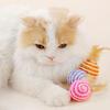 Игрушка для кошек, мячик из перьев, сизаль, игрушка для кошек, кошачий мяч, игрушка для кошек, веревка, бумажный шарик, питомец, кошка