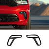 2* Fog Light Lamp Cover Trim Overlay Shell for Dodge Durango 21+ Exterior Access