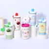 304 Stainless Steel Insulated Tumbler With Straw Lid Women Kids Students Cartoon Design Portable Double Drink Cup 380ml