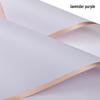 Waterproof Matte Jelly Film Paper with Gold Edge for Fresh Flower Bouquets - DIY Florist Wrapping Material