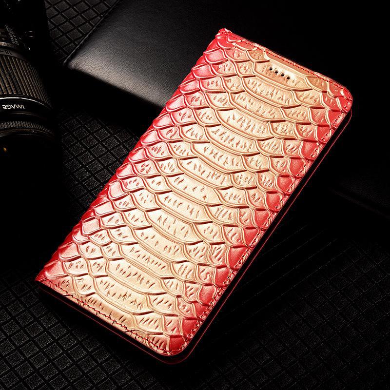 Xiaomi Redmi K70Pro, K60E, K50, K40S, K30, K20 Чехол-книжка из натуральной кожи для телефона