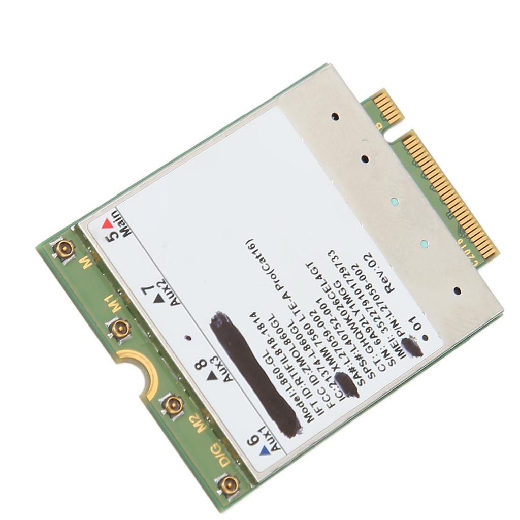 Сетевая карта L860 GL 1 Гбит/с DL 150 Мбит/с UL B1 to B66 FDD B38 to B42 TDD M.2 WiFi-карта для ноутбука Win