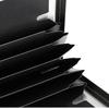 Алюминиевый держатель для кредитных карт с блокировкой RFID, металлический кошелек, тонкий чехол для карт, выдвижной карманный кошелек-защита для визиток, для мужчин и женщин
