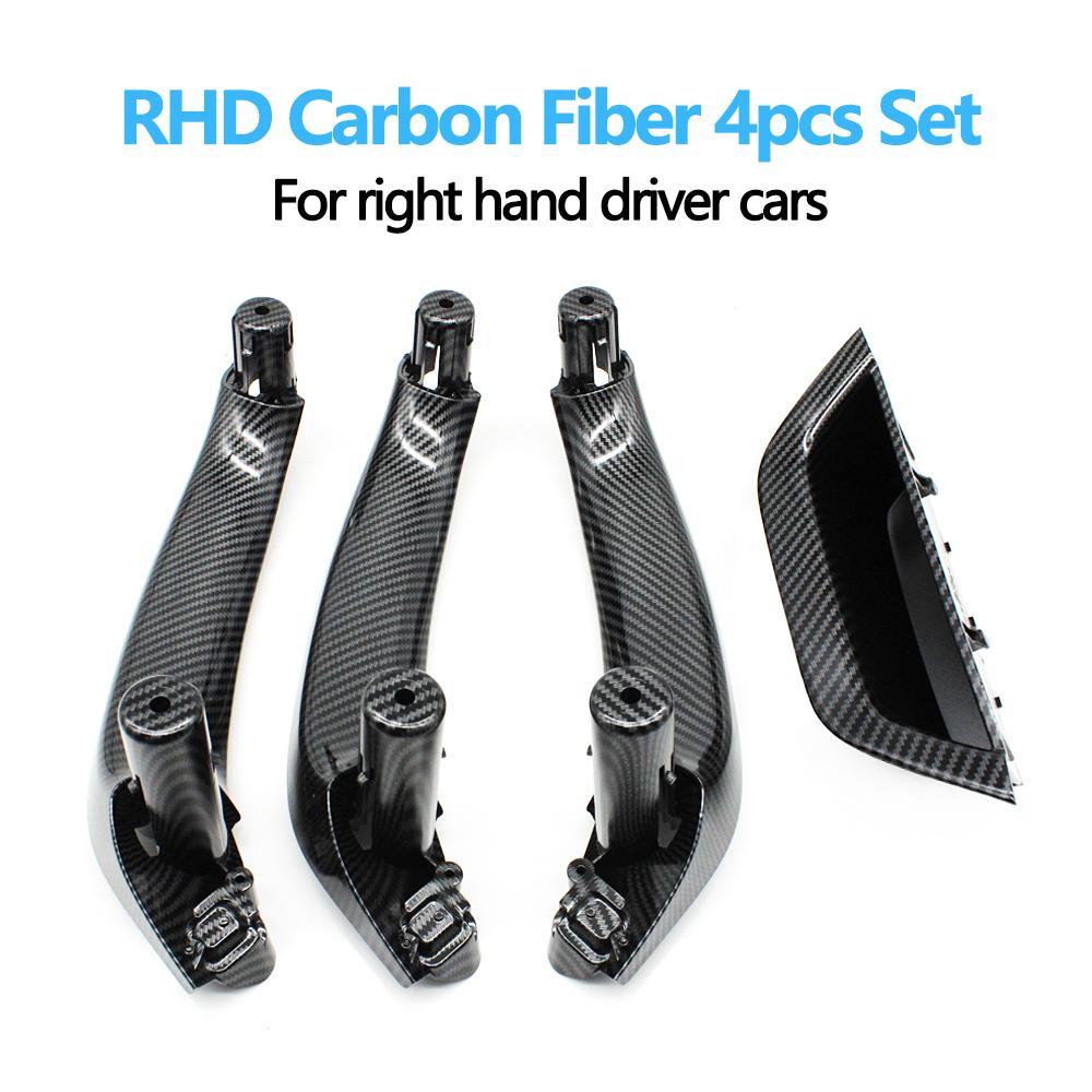 LHD RHD Car Front Rear Left Right Door Inner Handle Pull Trim Door Handle Panel For BMW X3 X4 F25 F26 2010-2016