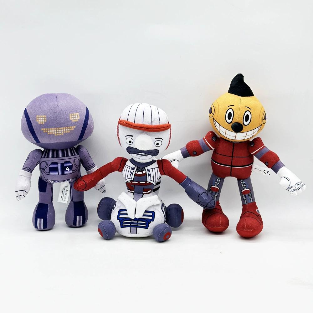 Плюшевые игрушки The Electric State Мультяшная набивная подушка Плюшевые фигурки The Electric State для комнаты фанатов Декор Подарки на день рождения Игрушки