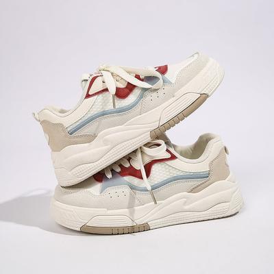 INS Корейский стиль Белые туфли Женские модные весенние новые туфли на платформе Женские студенческие повседневные туфли для женщин