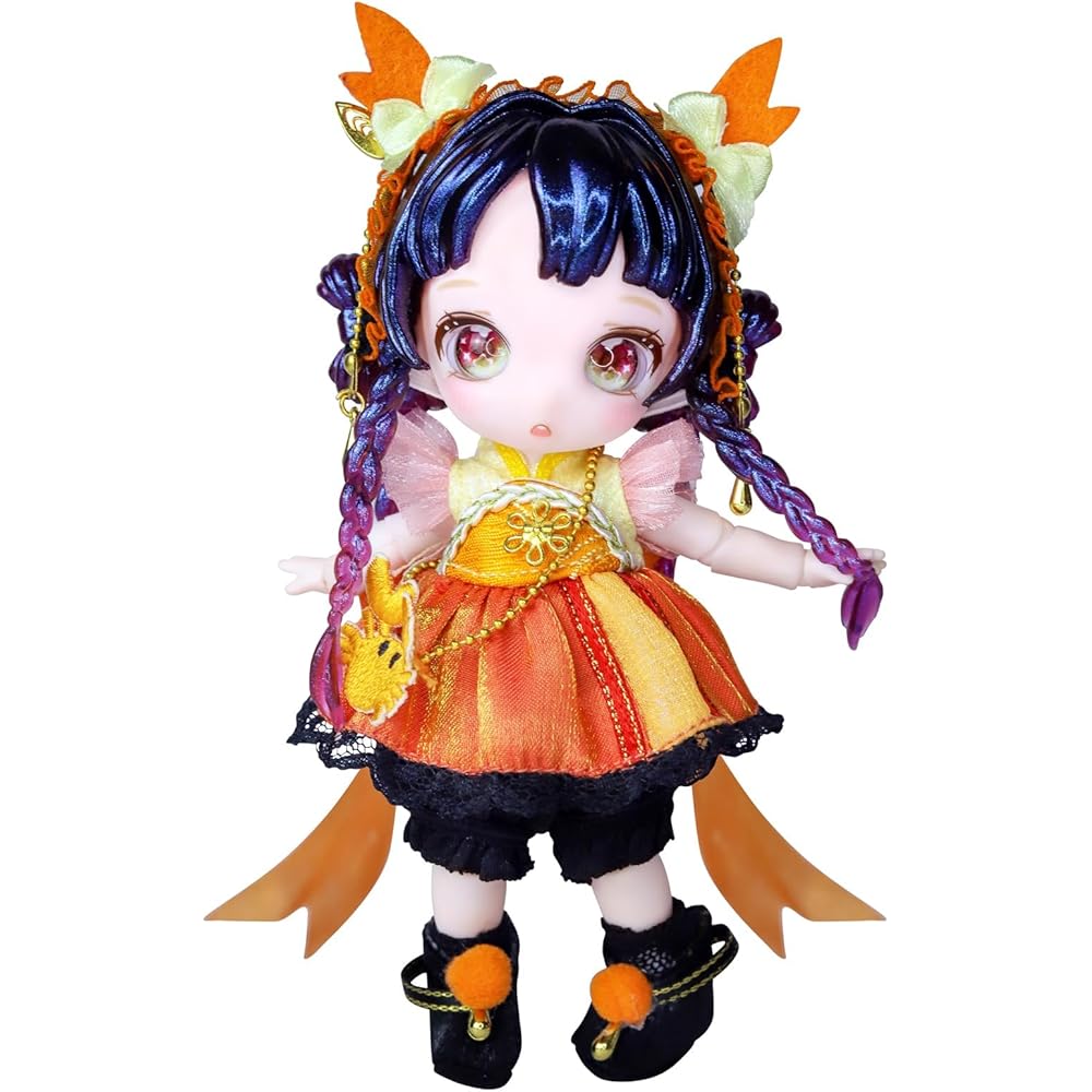 ICY Fortune Days BJD Doll 13cm Anime Style Gift Set Decorative DIY Exercise Collection for Girls 8+ Constellation Cancer