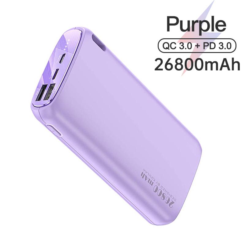 Power Bank Kuulaa 20000мАч со светодиодным индикатором заряда