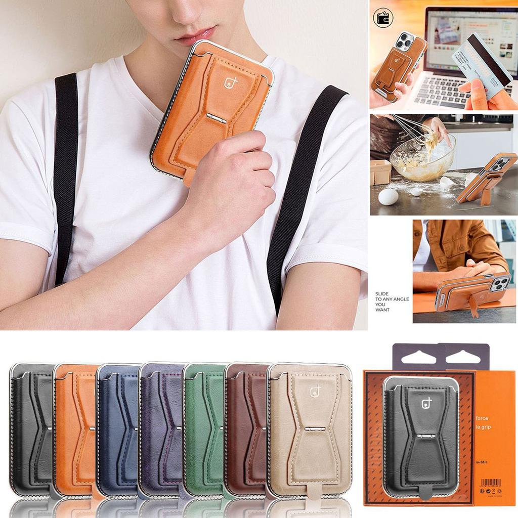 RMBMAX Чехол для iPhone 13 Pro Max 6,7 дюйма Магнитный из ПУ кожи+ТПУ Чехол для телефона с подставкой