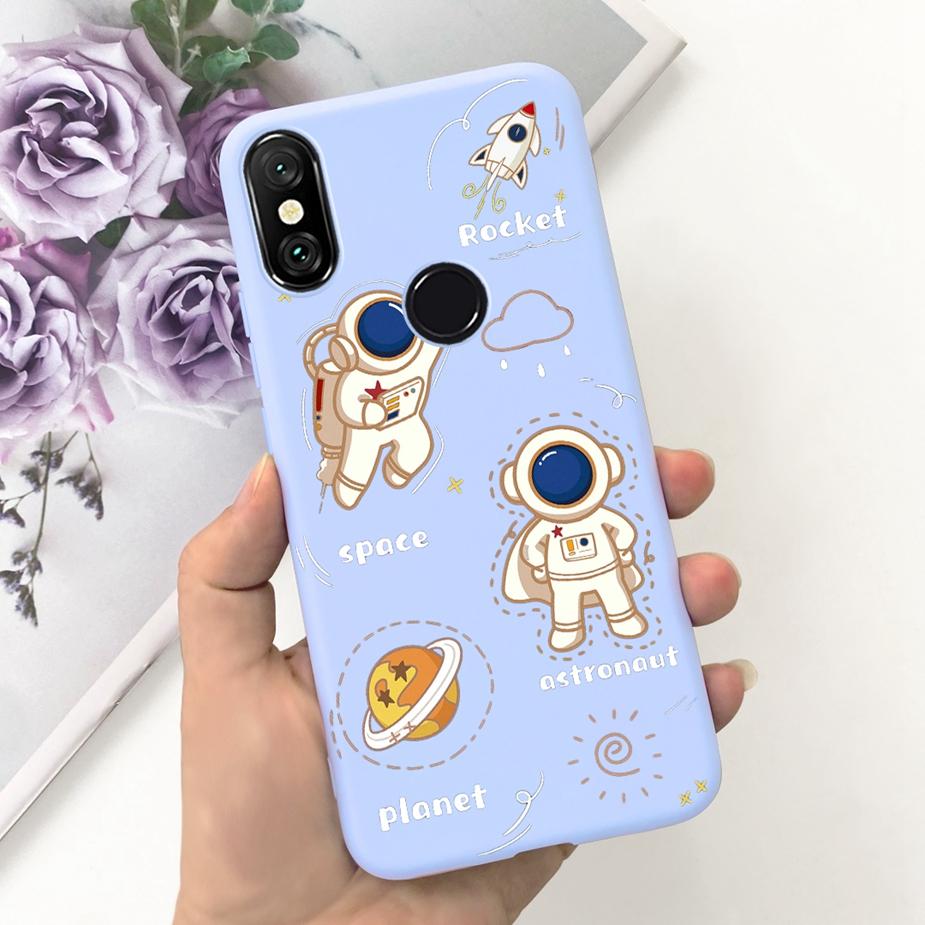 For Xiaomi Redmi 6 Pro Case Cute Dinosaur Cartoon Cover Soft Silicone Phone Case For Xiaomi Redmi Note 6 Pro Note6 Fundas Bumper