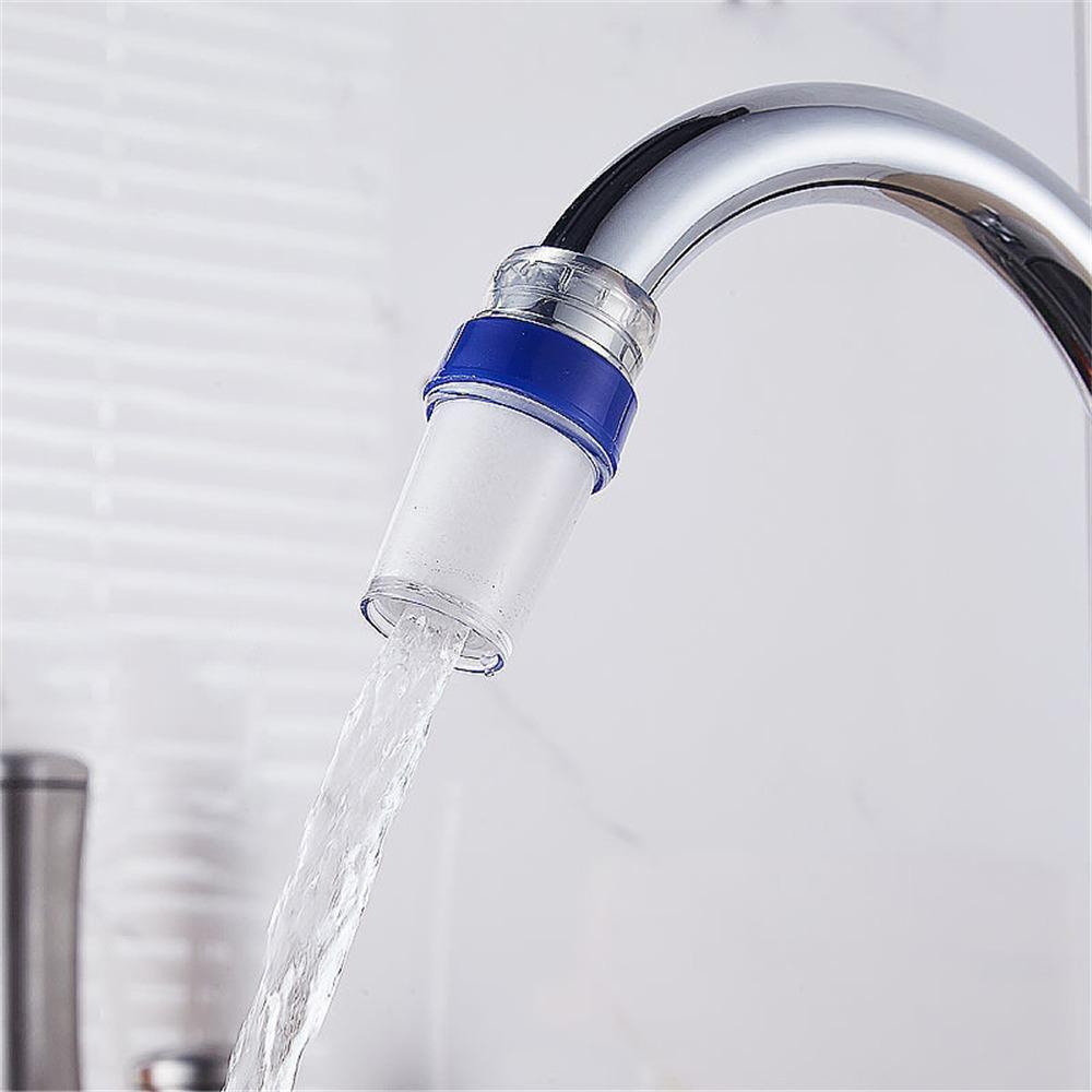 PP Хлопок Очиститель Пластиковый Кран Насадка Брызгозащищенный Кран Фильтр Ванная Комната