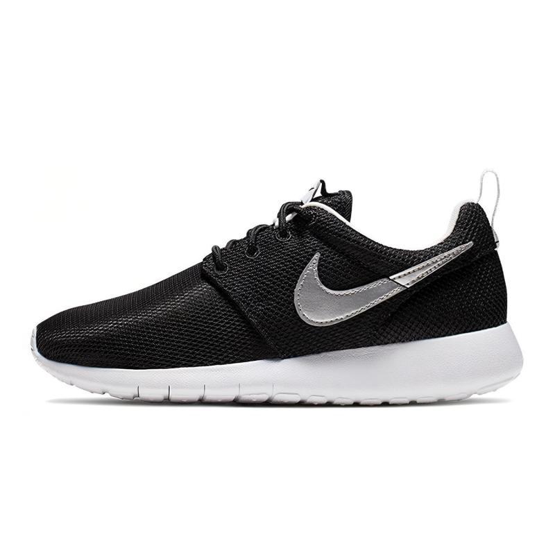 Nike Кроссовки Roshe One Black Metallic Silver GS 599728-021