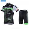 Unisex Cycling Jersey Set Quick-Dry Breathable Bike Apparel Road Riding Sports