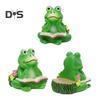 3 шт. лягушачьи ножки для тазика смоляные подкладки для цветочных горшков моделирование животных прочный регулируемый уличный кронштейн для цветочного горшка